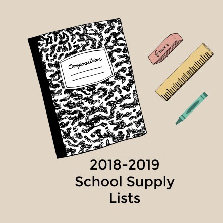 school supply list