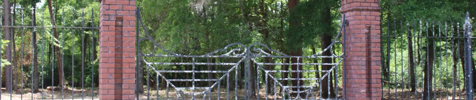 Wrought Iron Cemetery gate